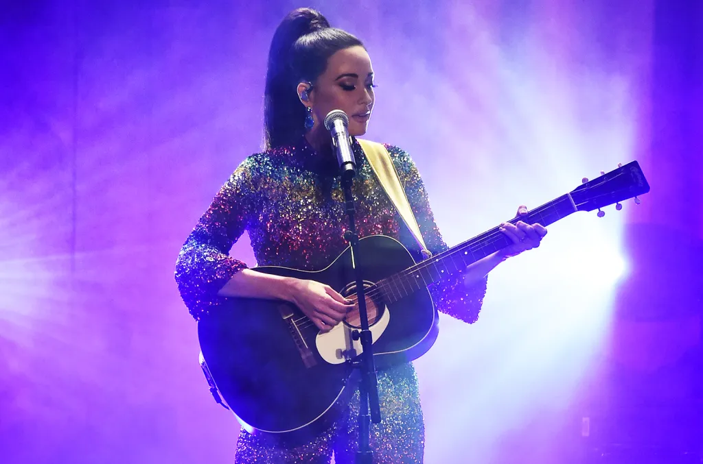 Kacey Musgraves performing on tour